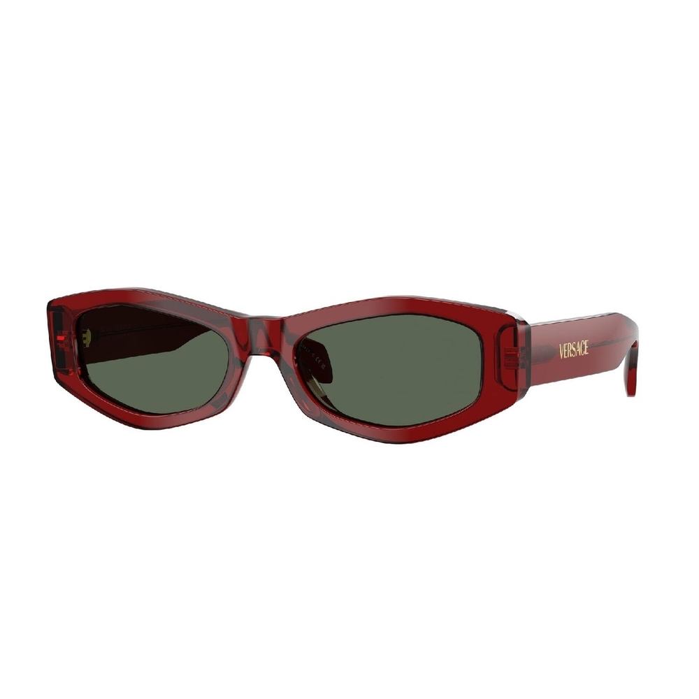 Óculos de Sol VE4487-551271-54 Versace Irregular Vermelho Acetato