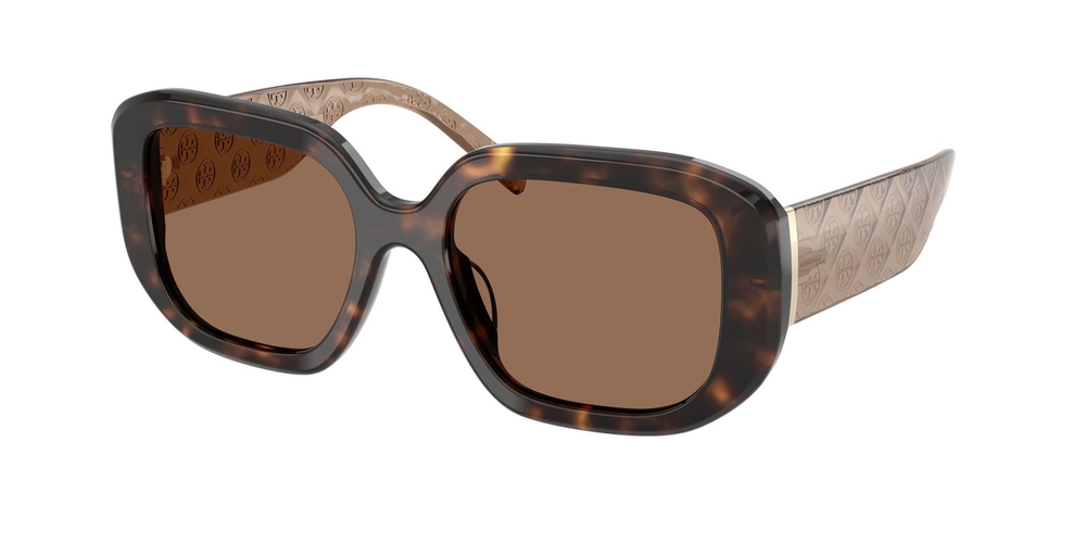 Óculos de Sol TY7218U-196473-54 Tory Burch Quadrado Tartaruga Acetato