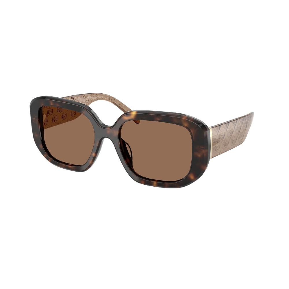 Óculos de Sol TY7218U-196473-54 Tory Burch Quadrado Tartaruga Acetato