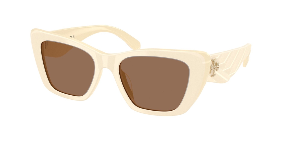 Óculos de Sol TY7216U-203173-52 Tory Burch Gatinho Bege Acetato