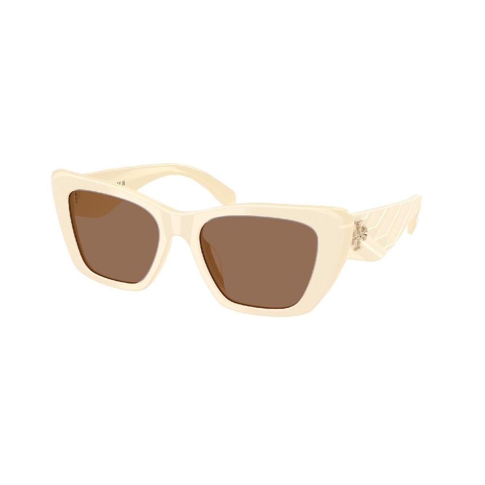 Óculos de Sol TY7216U-203173-52 Tory Burch Gatinho Bege Acetato