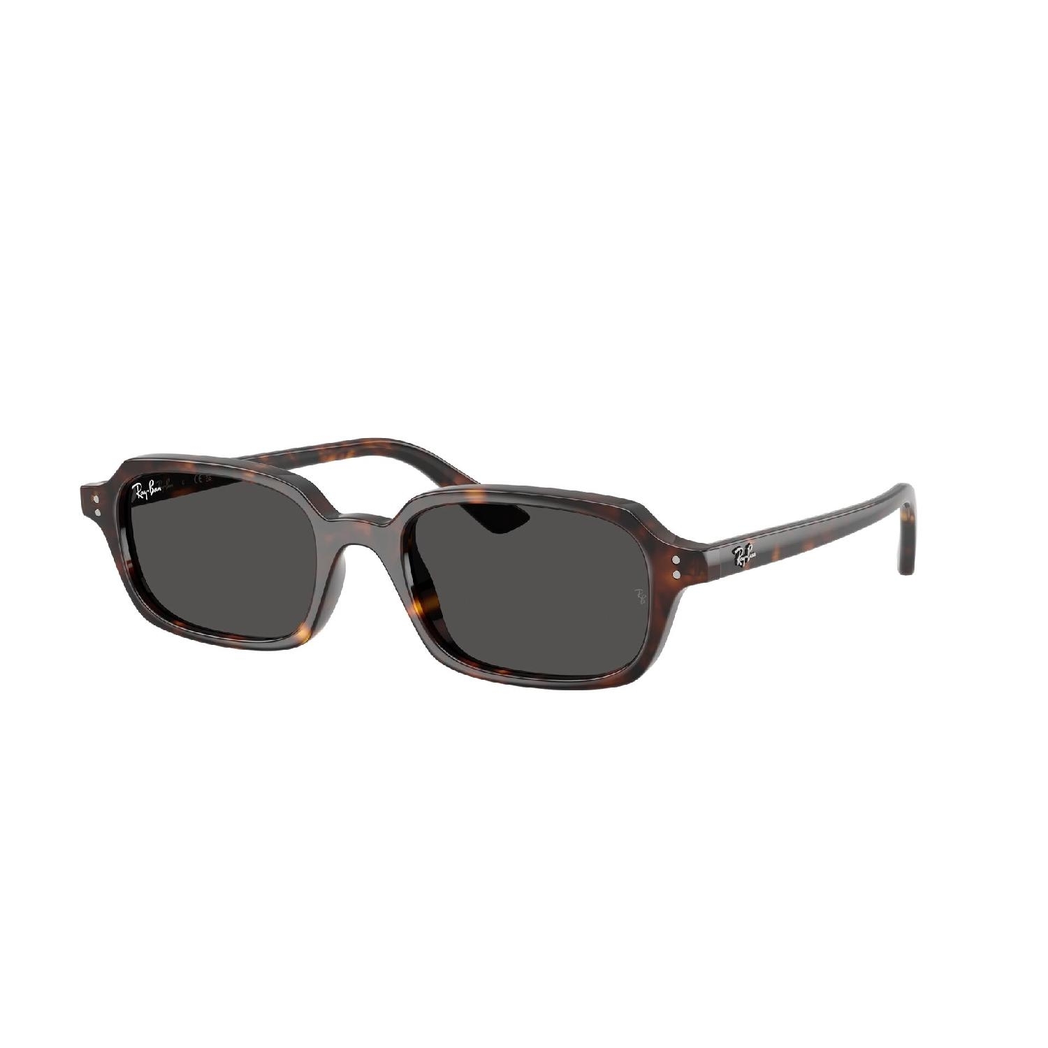 Óculos de Sol RB4455-135987-52 Ray Ban Retangular Com Cantos Arredondados Tartaruga Injetado