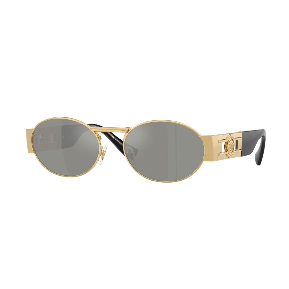 Óculos de Sol VE2264-100230-56 Versace Oval Ouro Aço