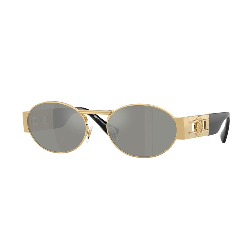 Óculos de Sol VE2264-100230-56 Versace Oval Ouro Aço