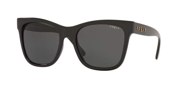 Óculos de Sol VO5428SL-W4487-55 Vogue Borboleta Preto Injetado