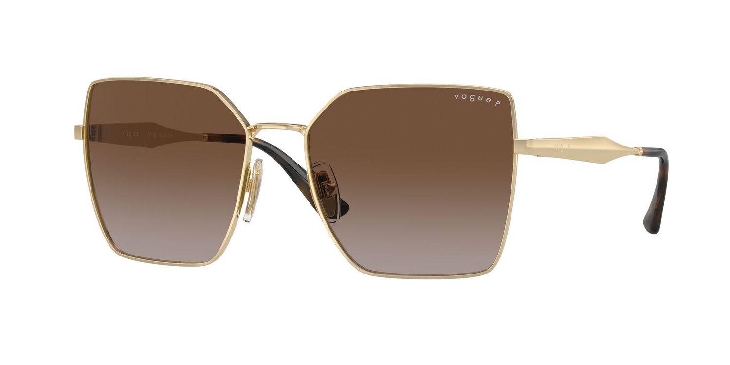 Óculos de Sol VO4284S-848T5-56 Vogue Quadrado Ouro Metal