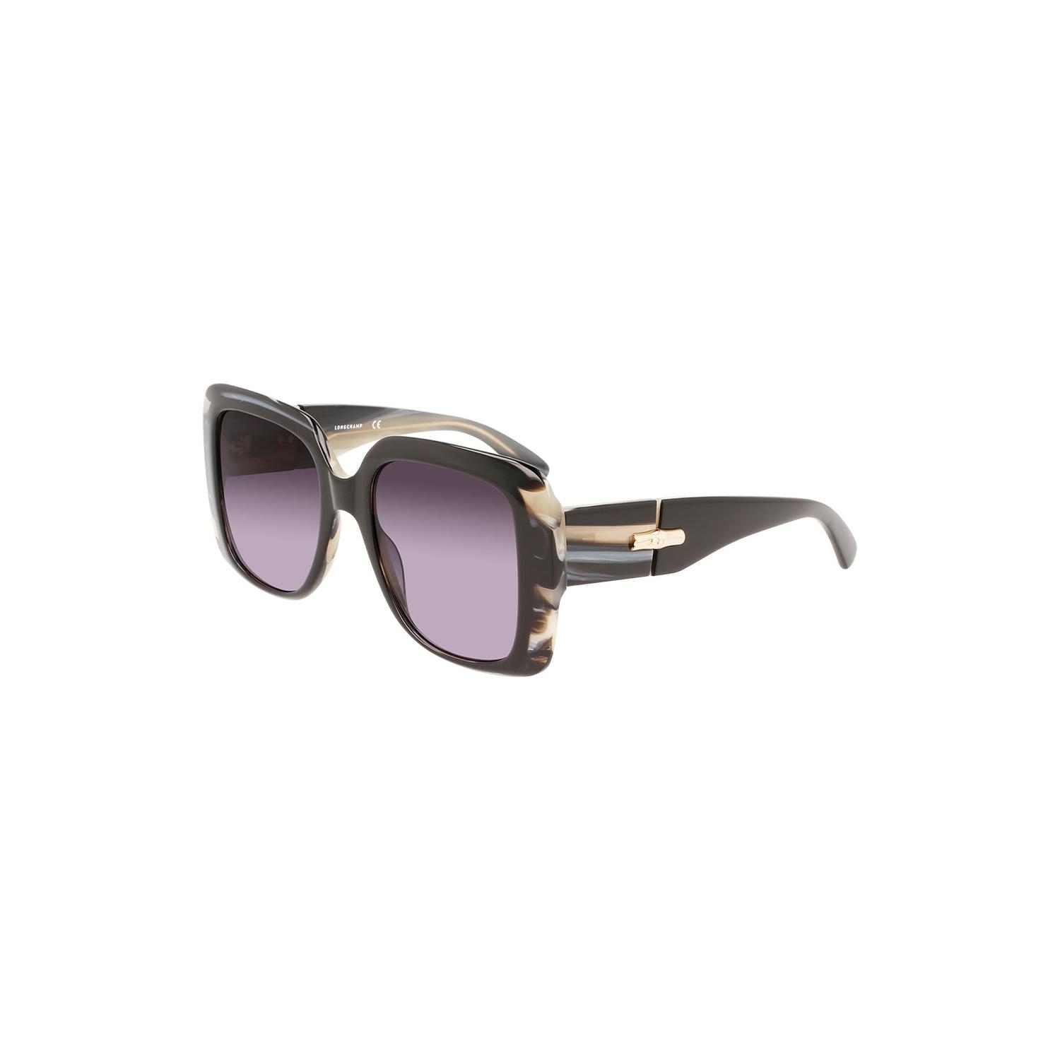 Óculos de Sol LO713S-003-53 Longchamp Quadrado Acetato