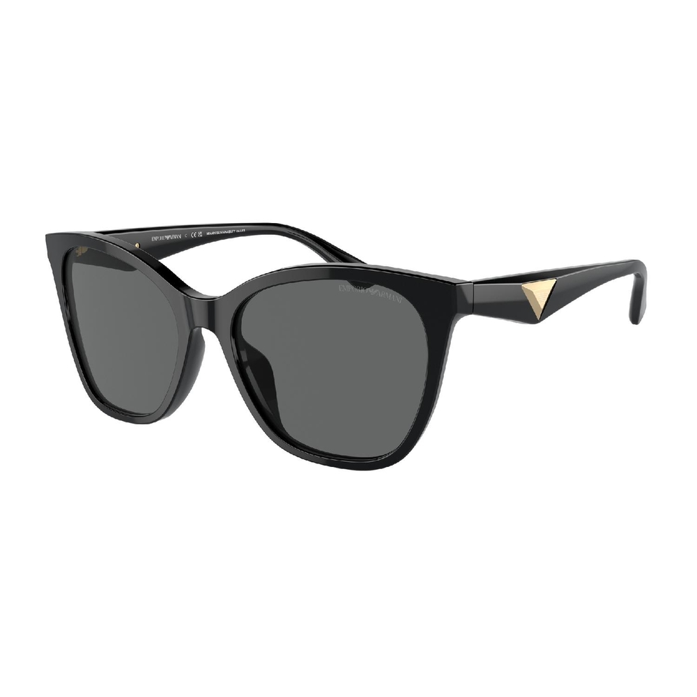 Óculos de Sol EA4222U-501787-56 Emporio Armani Borboleta Preto Acetato