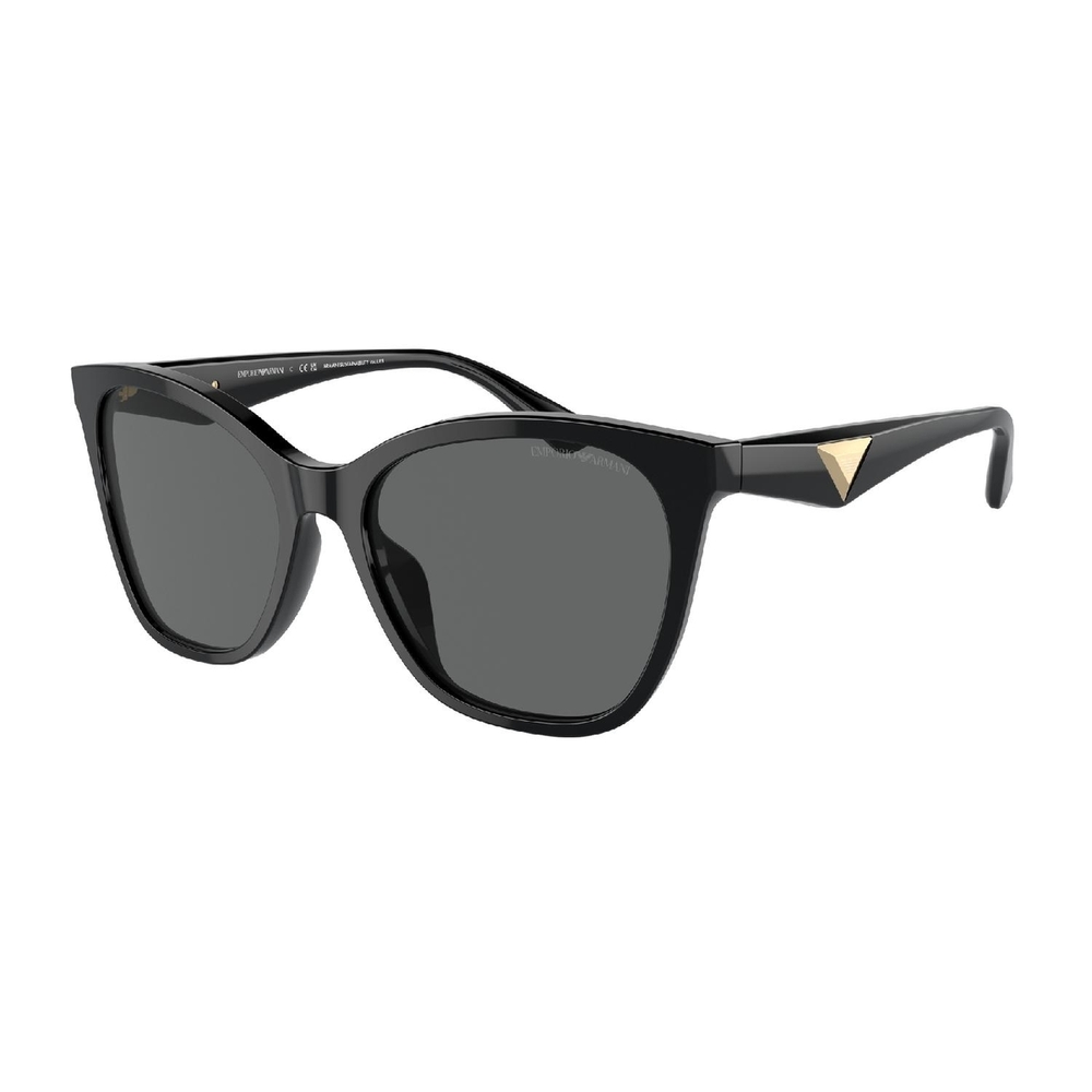 Óculos de Sol EA4222U-501787-56 Emporio Armani Borboleta Preto Acetato