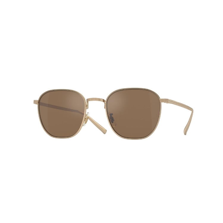 Óculos de Sol OV1329ST-5035G8-49 Oliver Peoples Quadrado Ouro Titânio