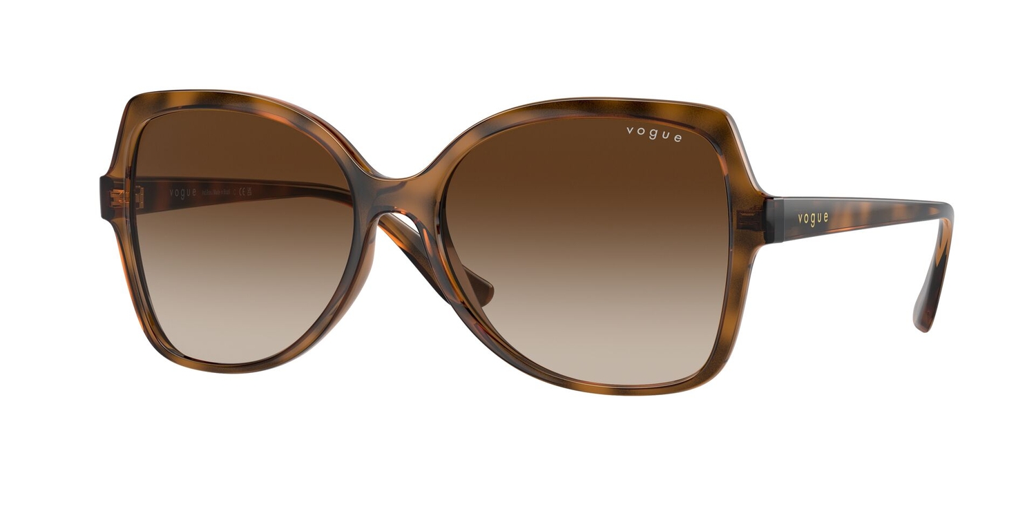Óculos de Sol VO5488SL-W65613-56 Vogue Borboleta Marrom Injetado