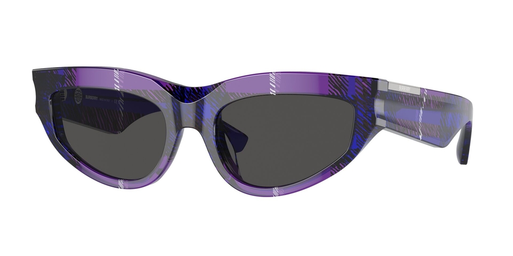 Óculos de Sol BE4425U-411387-55 Burberry Gatinho Violeta Acetato