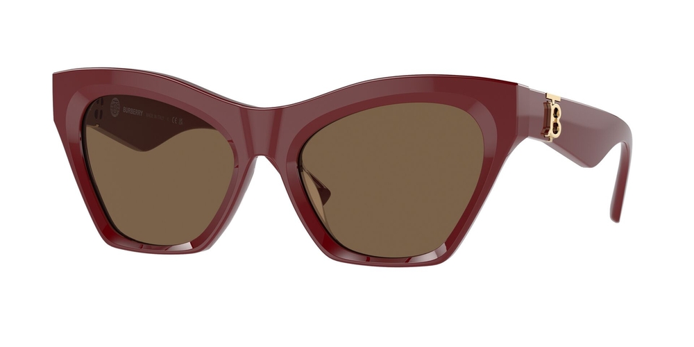Óculos de Sol BE4420U-411973-55 Burberry Gatinho Vermelho Acetato