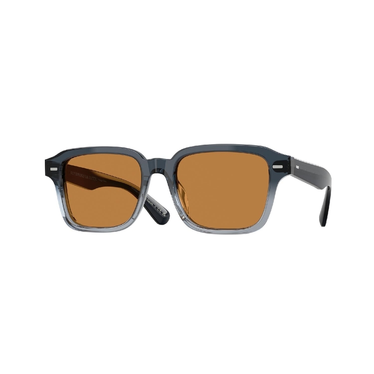 Óculos de Sol OV5562SU-177753-51 Oliver Peoples Retangular Com Cantos Arredondados Azul Acetato