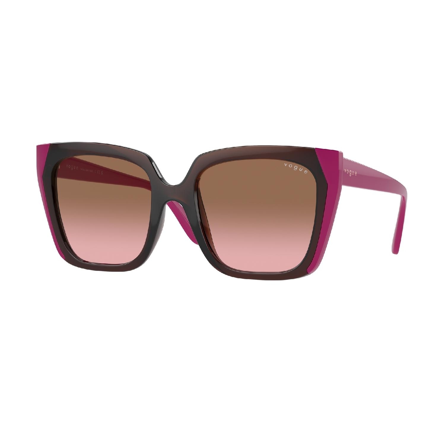 Óculos de Sol VO5579SL-294914-55 Vogue Borboleta Marrom Náilon