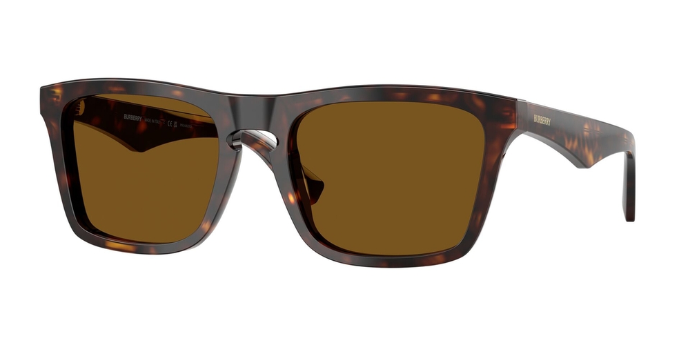 Óculos de Sol BE4434-300283-57 Burberry Quadrado Marrom Acetato