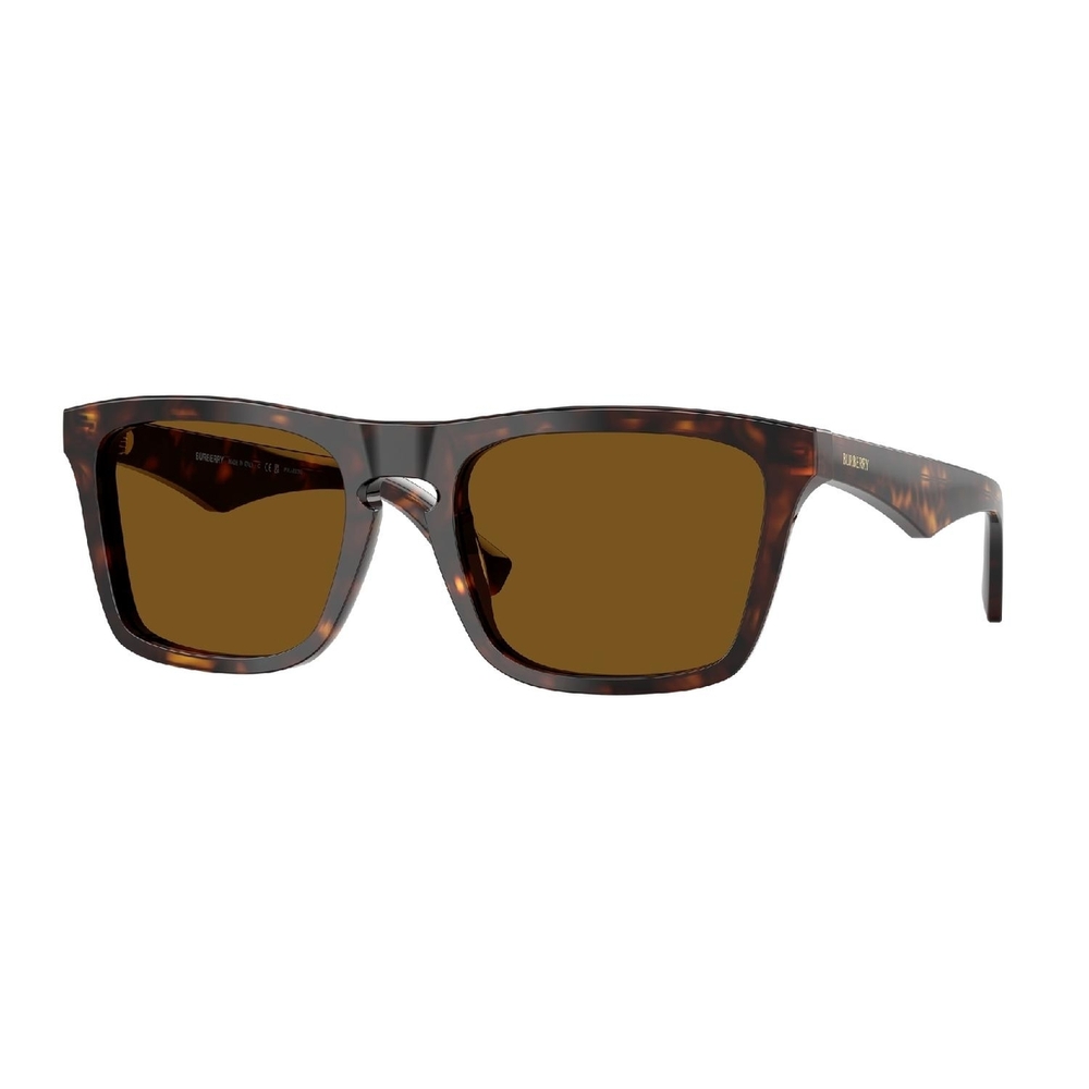 Óculos de Sol BE4434-300283-57 Burberry Quadrado Marrom Acetato