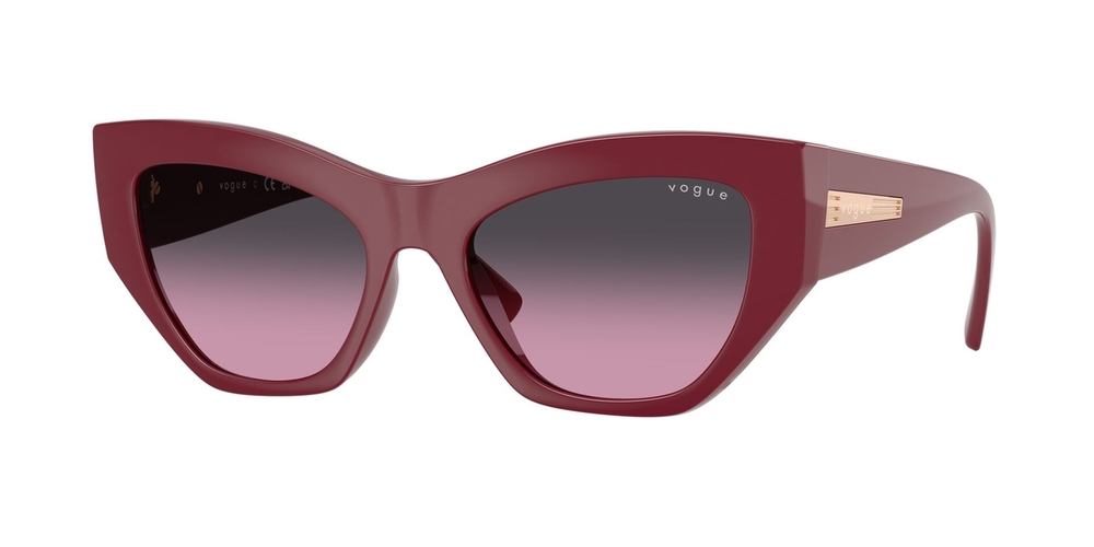 Óculos de Sol VO5607S-287590-53 Vogue Irregular Vermelho Náilon