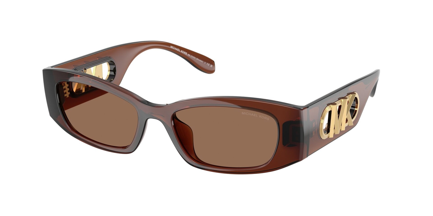 Óculos de Sol MK2243U-402173-52 Michael Kors Irregular Marrom Injetado