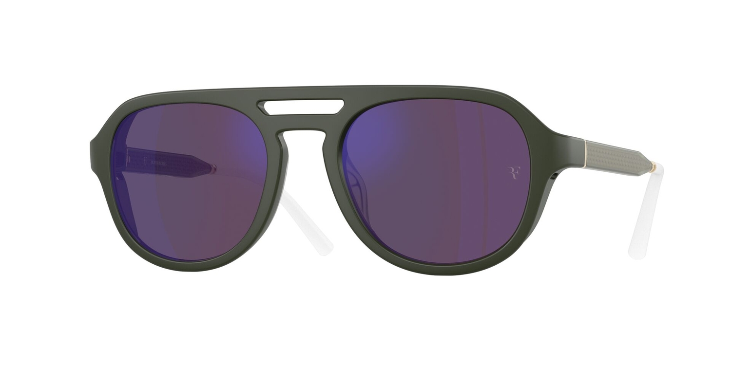 Óculos de Sol OV5589SU-70064V-52 Oliver Peoples Piloto Verde Injetado