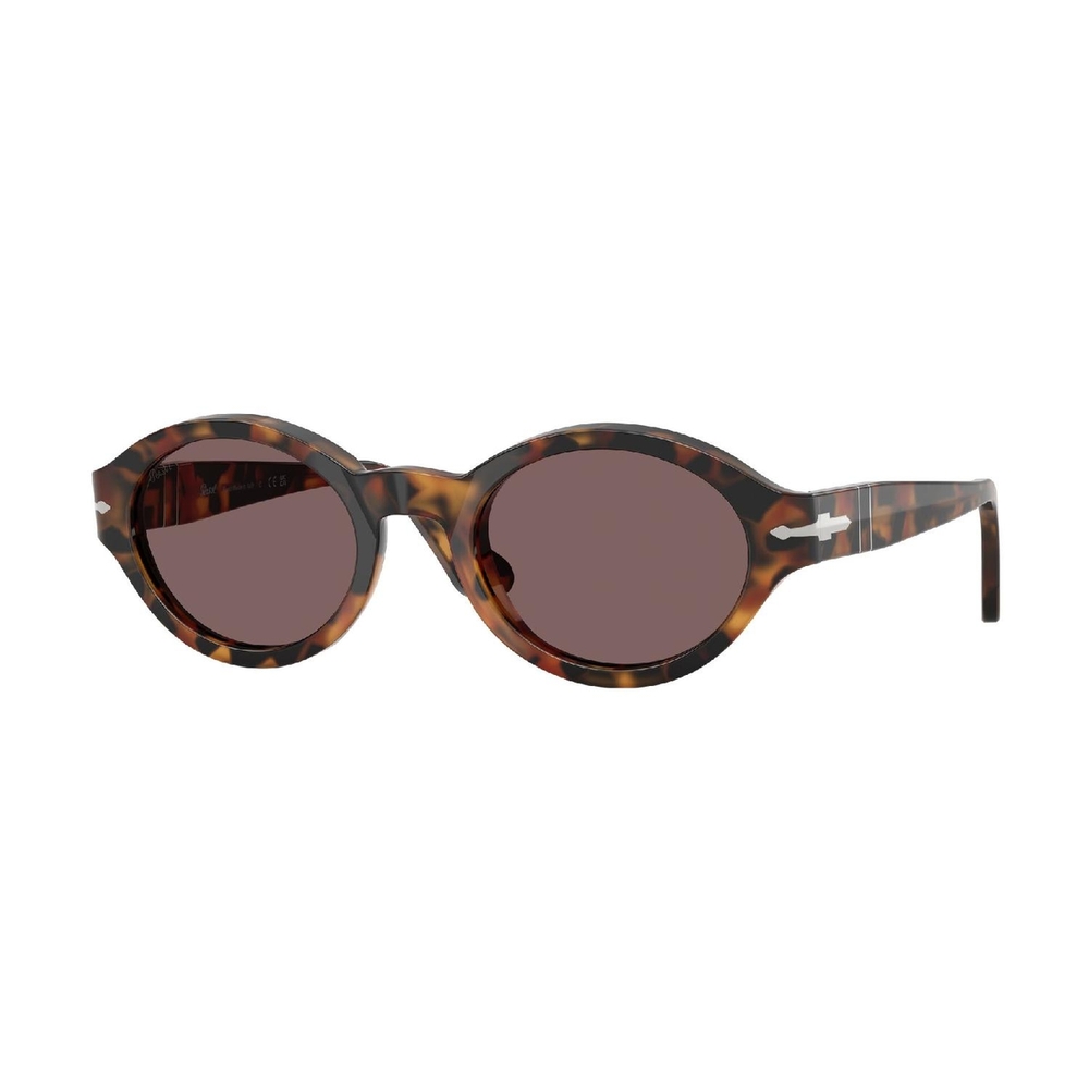 Óculos de Sol PO3378S-105253-53 Persol Oval Tartaruga Acetato