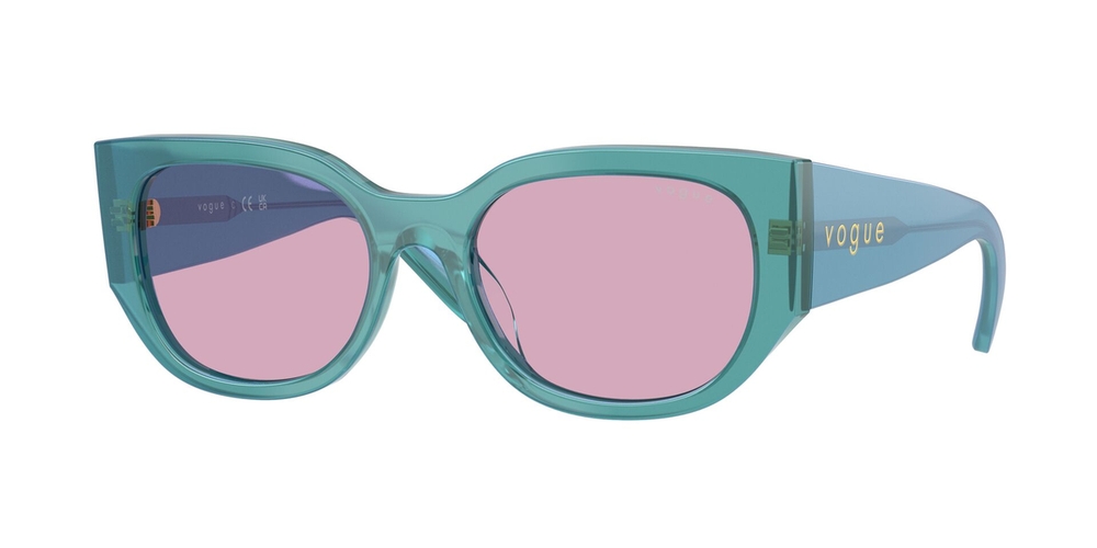 Óculos de Sol VO5641SU-323576-53 Vogue Irregular Verde Acetato