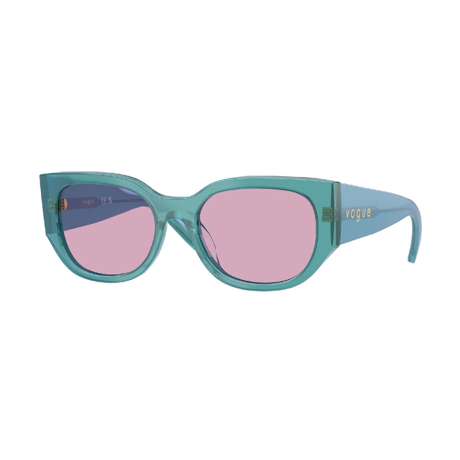 Óculos de Sol VO5641SU-323576-53 Vogue Irregular Verde Acetato