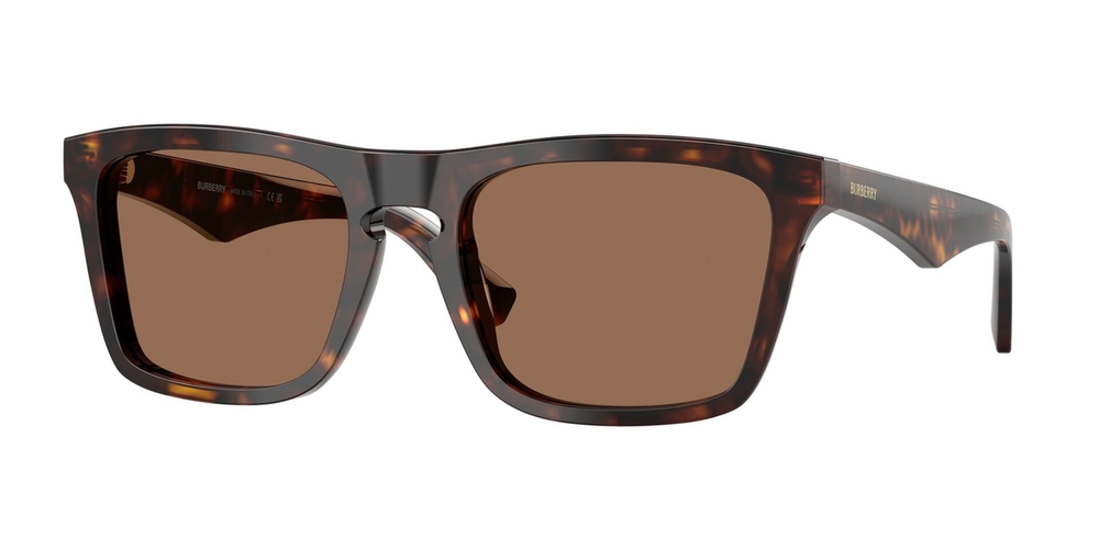 Óculos de Sol BE4434-300273-57 Burberry Quadrado Marrom Acetato