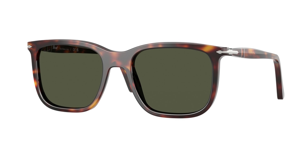 Óculos de Sol PO3357S-2431-56 Persol Retangular Tartaruga Acetato