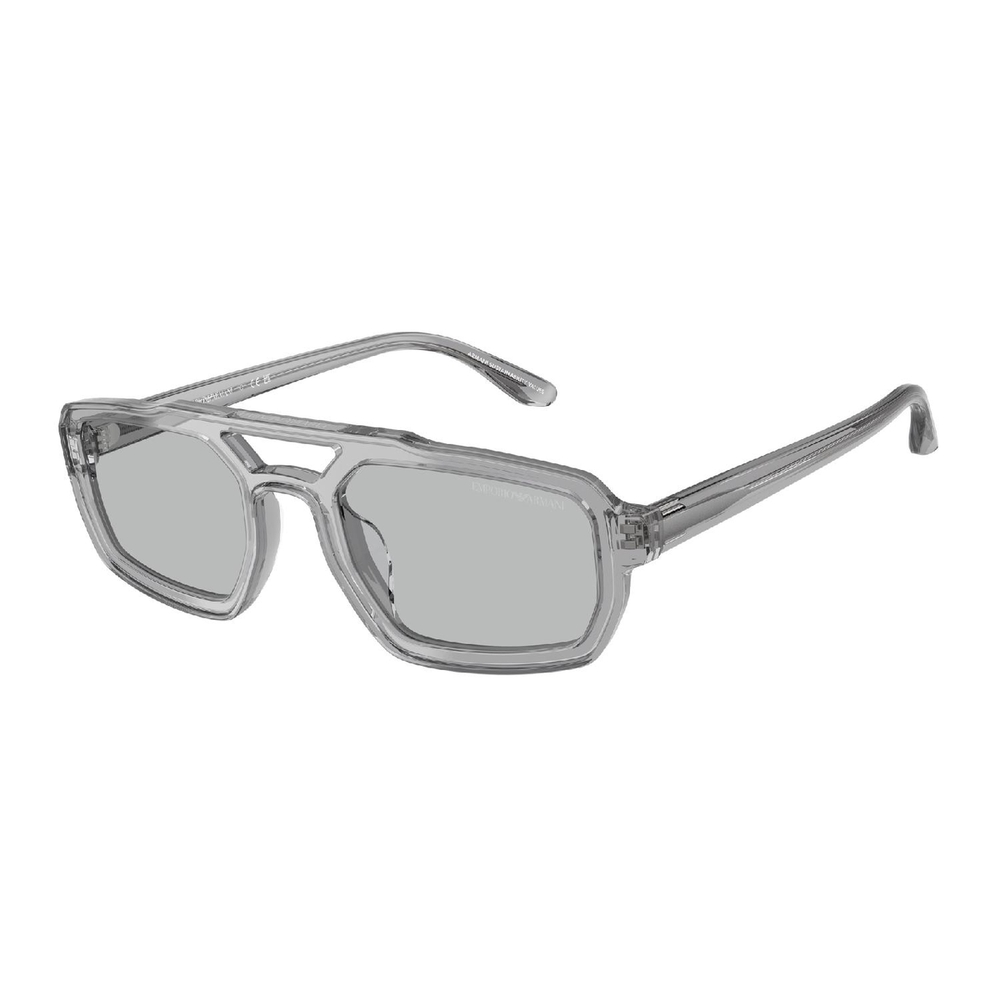 Óculos de Sol EA4240U-620287-53 Emporio Armani Irregular Cinza Acetato