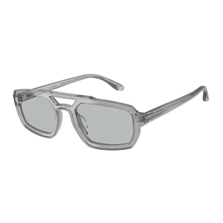 Óculos de Sol EA4240U-620287-53 Emporio Armani Irregular Cinza Acetato