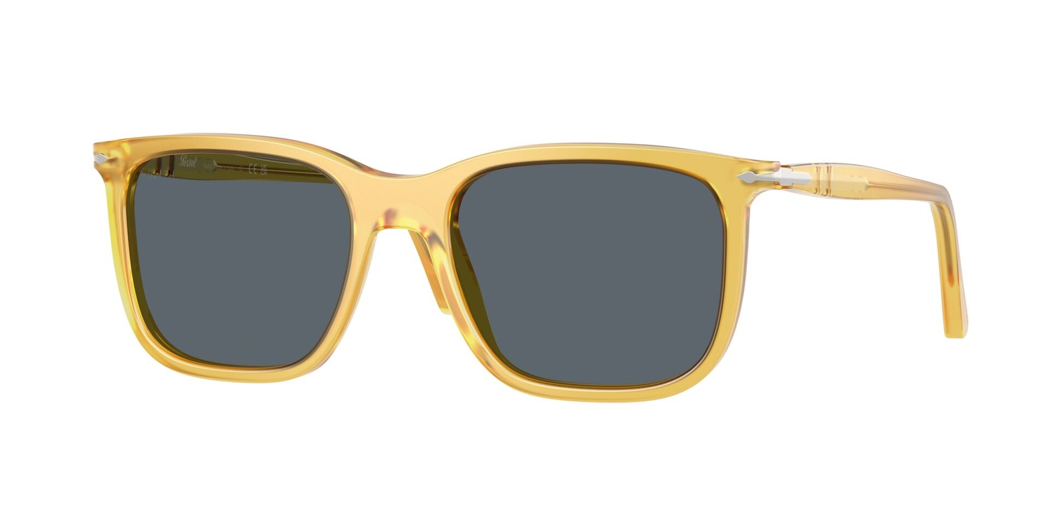 Óculos de Sol PO3357S-204R5-56 Persol Retangular Amarelo Acetato