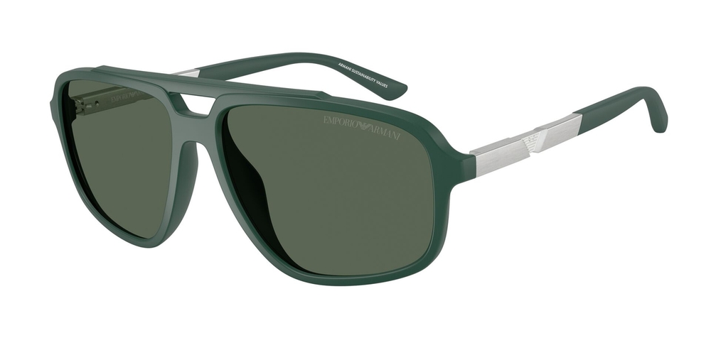 Óculos de Sol EA4236U-619071-59 Emporio Armani Piloto Verde Injetado