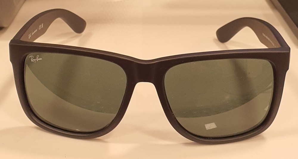 Óculos de Sol RB4165L-62271-57 Ray Ban Quadrado Preto Náilon
