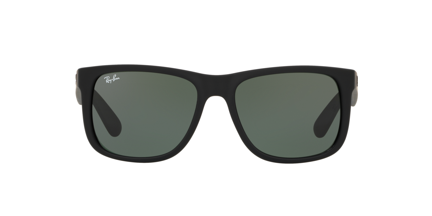 Óculos de Sol RB4165L-62271-57 Ray Ban Quadrado Preto Náilon