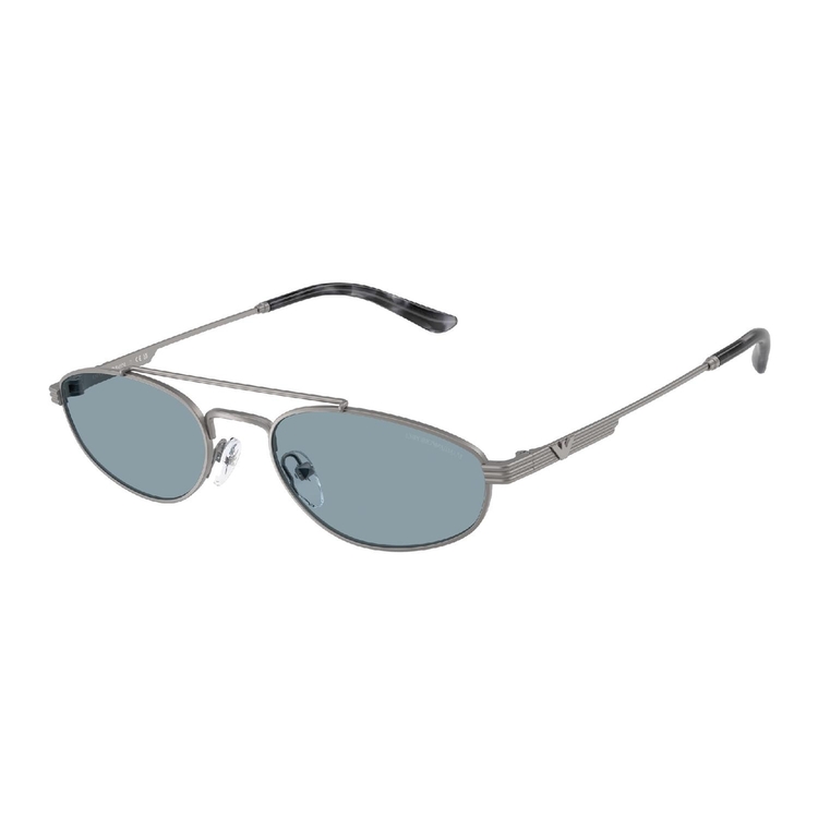 Óculos de Sol EA2157-300372-54 Emporio Armani Piloto Cinza Metal