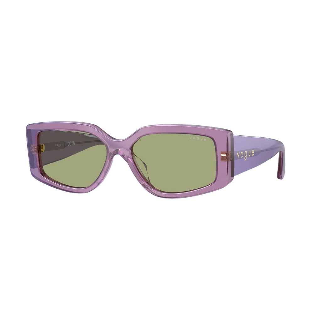 Óculos de Sol VO5642SU-323682-55 Vogue Retangular Violeta Acetato