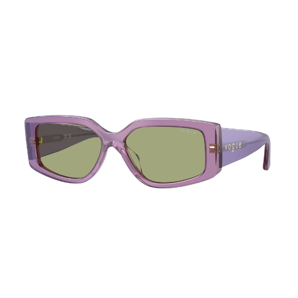 Óculos de Sol VO5642SU-323682-55 Vogue Retangular Violeta Acetato