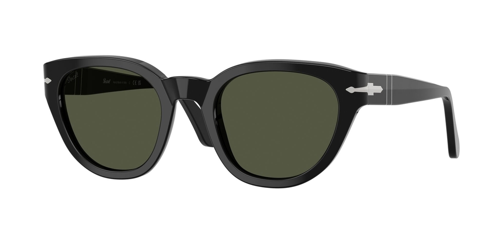 Óculos de Sol PO3379S-9531-54 Persol Borboleta Preto Acetato