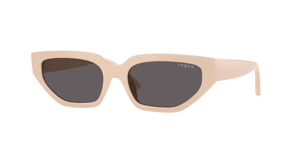 Óculos de Sol VJ2029-320687-52 Vogue Jr Irregular Bege Náilon