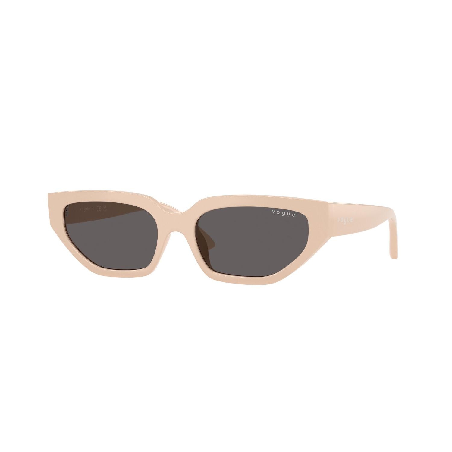 Óculos de Sol VJ2029-320687-52 Vogue Jr Irregular Bege Náilon