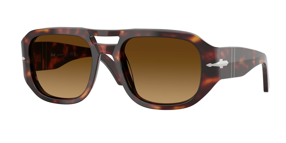 Óculos de Sol PO3373S-2485-56 Persol Piloto Tartaruga Acetato
