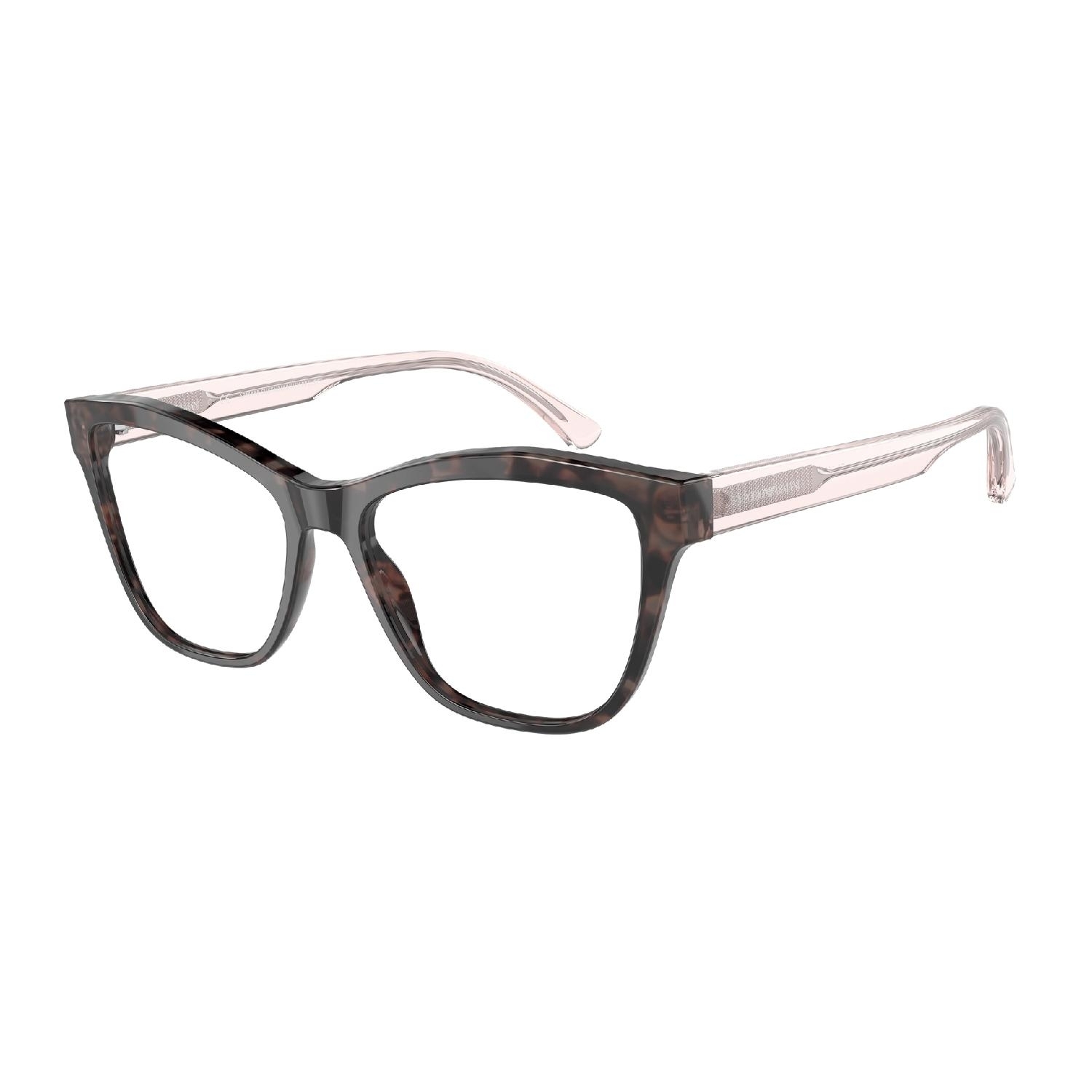 Armação de Óculos de Grau EA3193-5410-54 Emporio Armani Gatinho Rosa Acetato