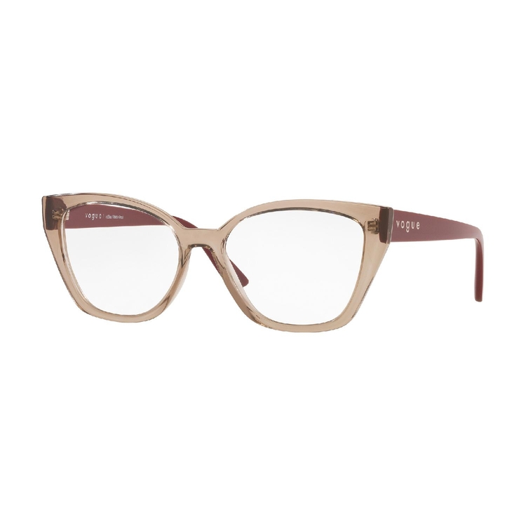 Armação de Óculos de Grau VO5416L-2940-55 Vogue Borboleta Marrom Injetado