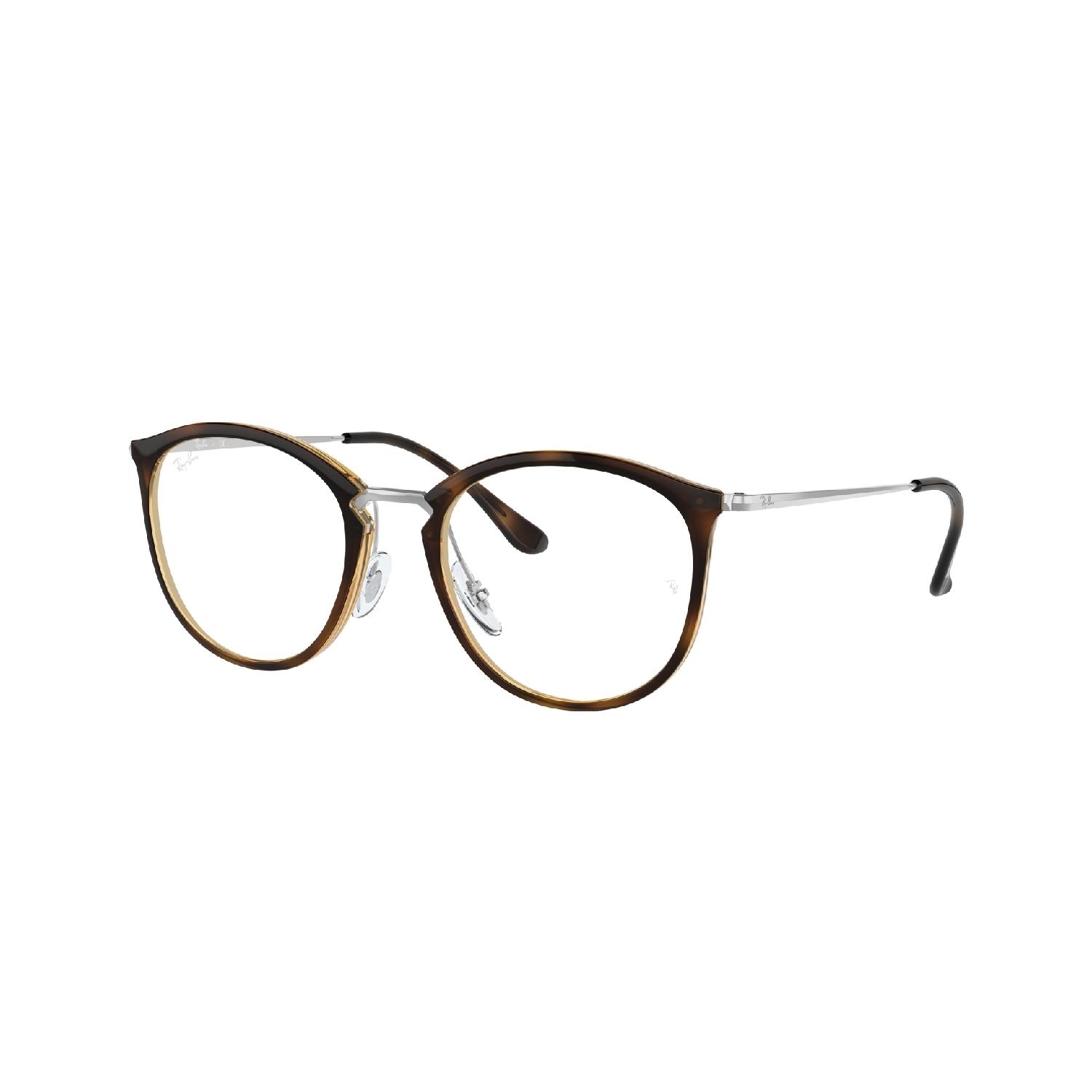 Armação de Óculos de Grau RX7140-2012-51 Ray Ban Phantos Tartaruga Injetado