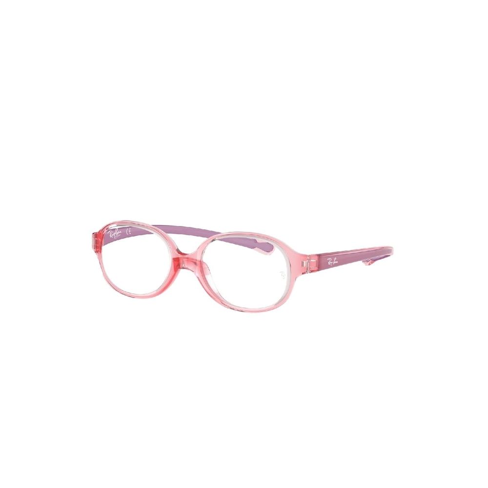 Armação de Óculos de Grau RY1587-3767-39 Ray Ban Jr Oval Vermelho Injetado