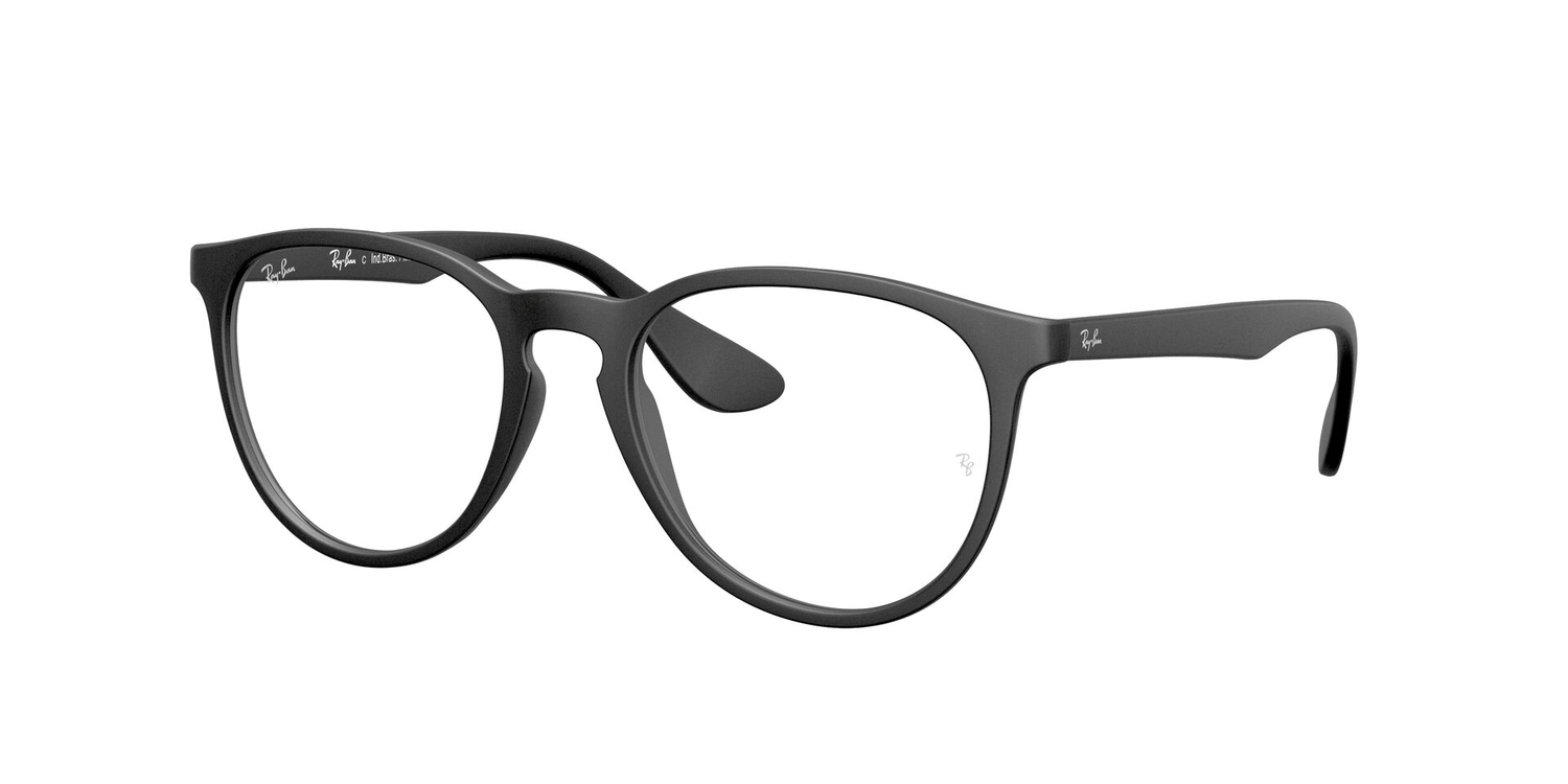 Armação de Óculos de Grau RX7046L-5364-53 Ray Ban Phantos Preto Injetado