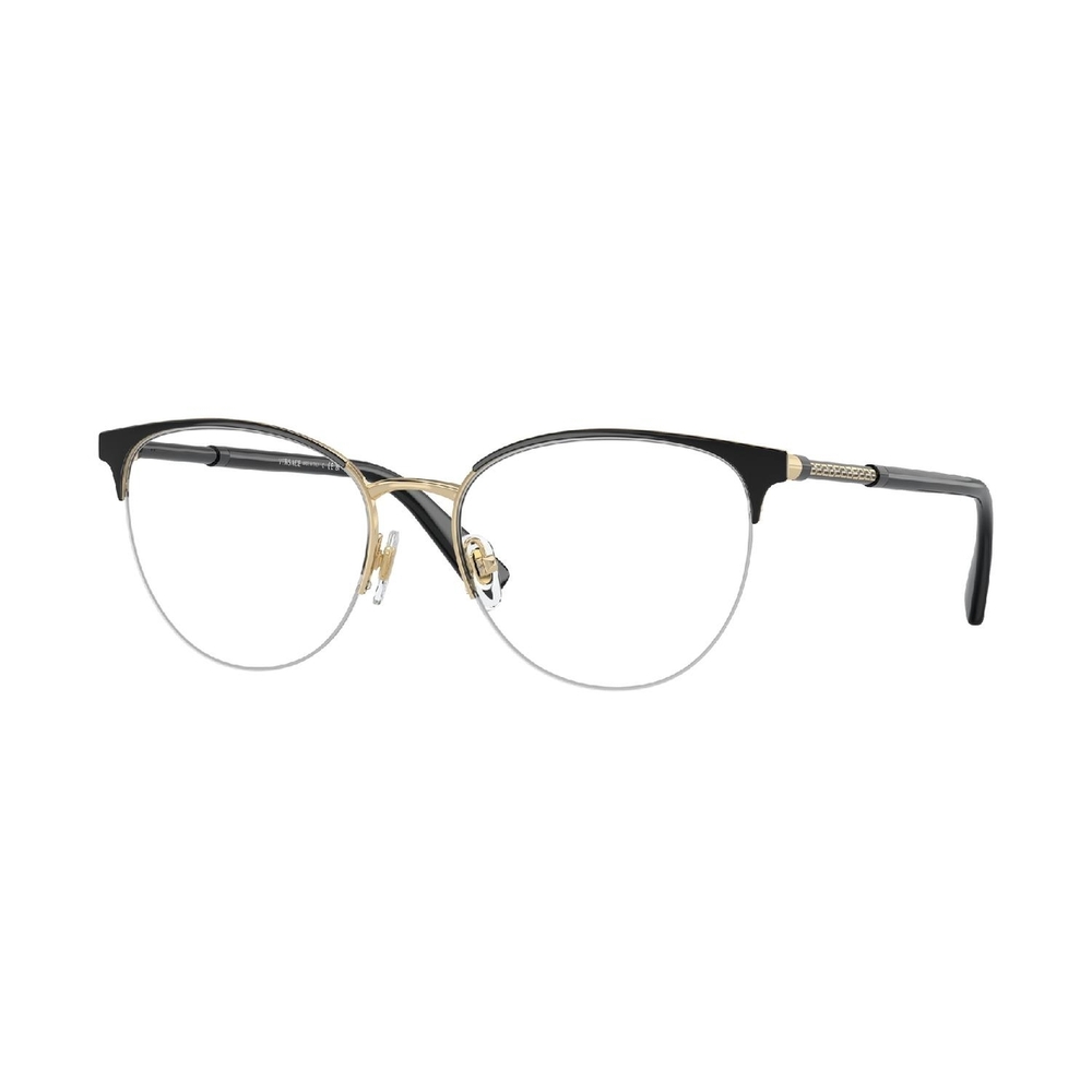 Armação de Óculos de Grau VE1247-1252-52 Versace Phantos Preto Metal