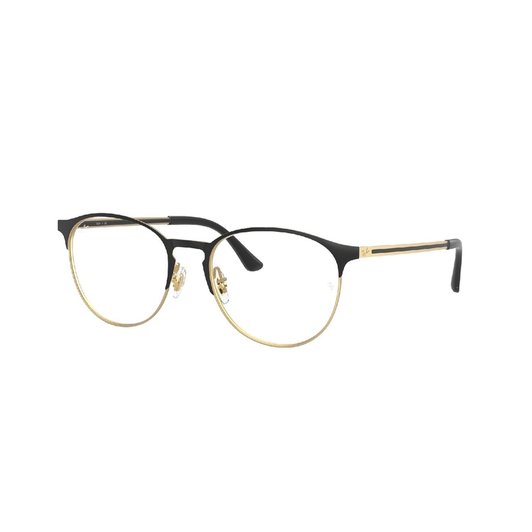 Armação de Óculos de Grau RX6375-3051-53 Ray Ban Phantos Preto Metal