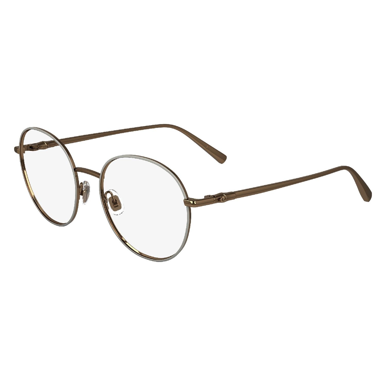 Armação de Óculos de Grau LO2160-736-50 Longchamp Redondo Metal